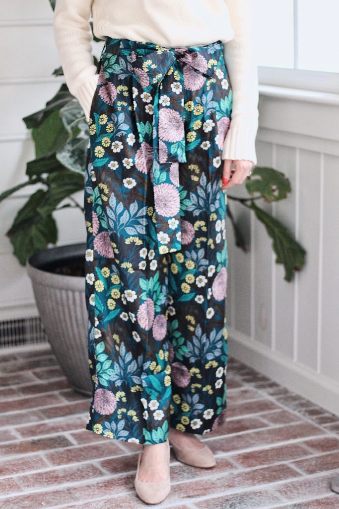 how to wear fall florals