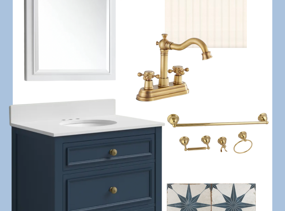 GUEST BATHROOM RENOVATION PLANS WITH WAYFAIR | HOME DECOR BLOGGER MADISON CLEVENSTINE